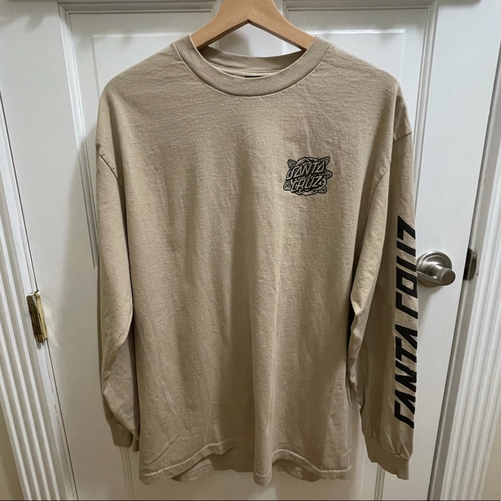 Tan Santa Cruz long sleeve